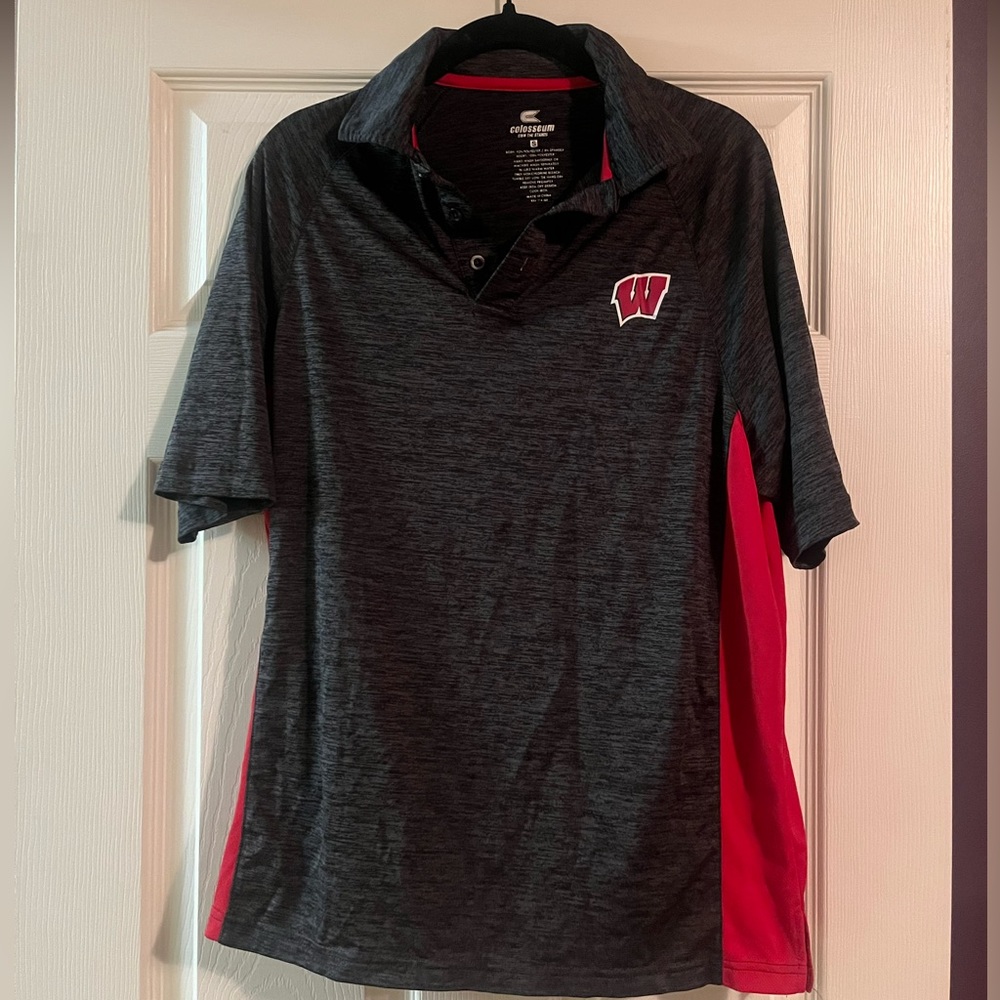 Wisconsin golf shirt